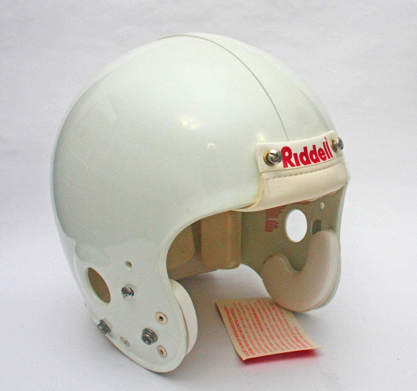 NOS Vintage Riddell VSR4 Football Helmet - White - Size Large
