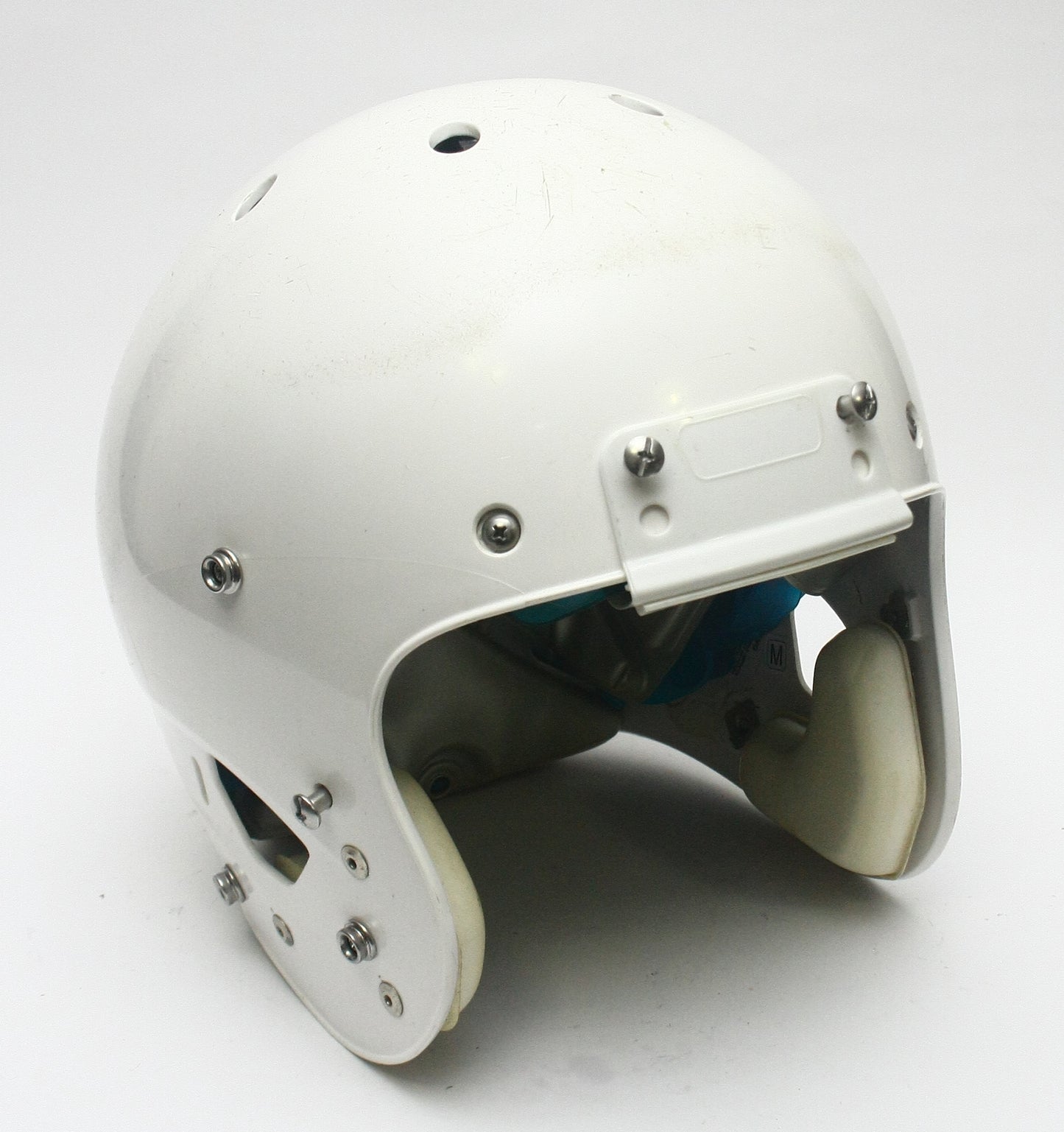 Game Used Schutt Air XP VDT Varsity Football Helmet- Size Medium
