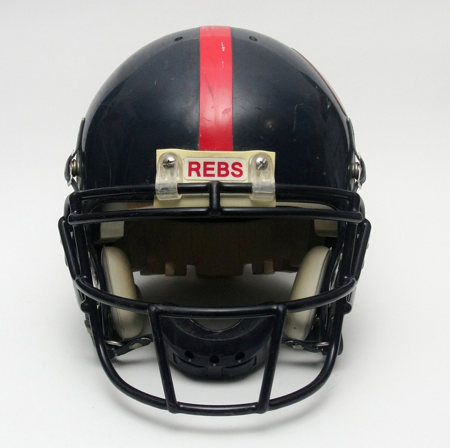 Game Used 2000 Eli Manning Style Ole Miss Rebels Football Helmet