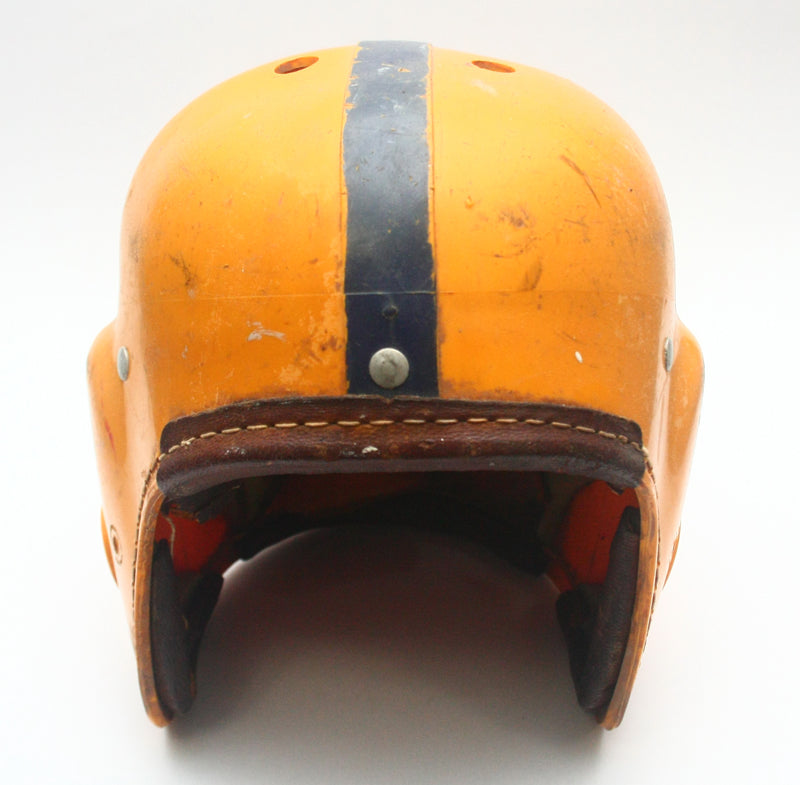 Vintage Game Used 1940s Wilson F2080 Pro League Football Helmet - Size SMALL