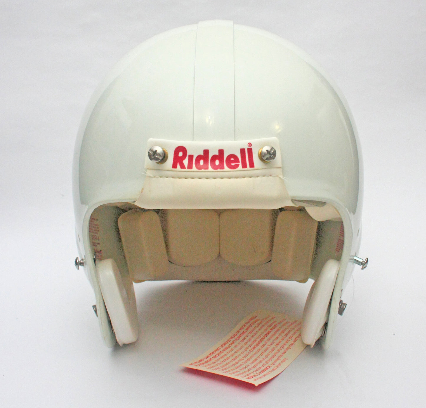 NOS Vintage Riddell VSR4 Football Helmet - White - Size Large
