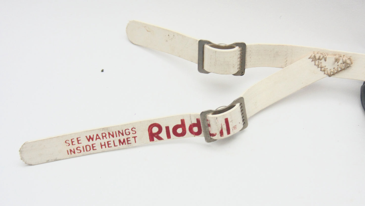 Rare Vintage 1980s Game Used Riddell ADAMS Pro Style Football Helmet Chinstrap