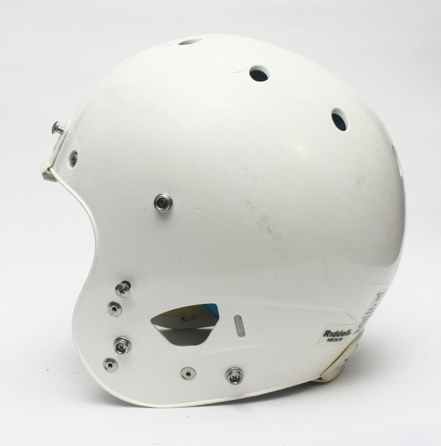 Game Used Schutt Air XP VDT Varsity Football Helmet- Size Medium