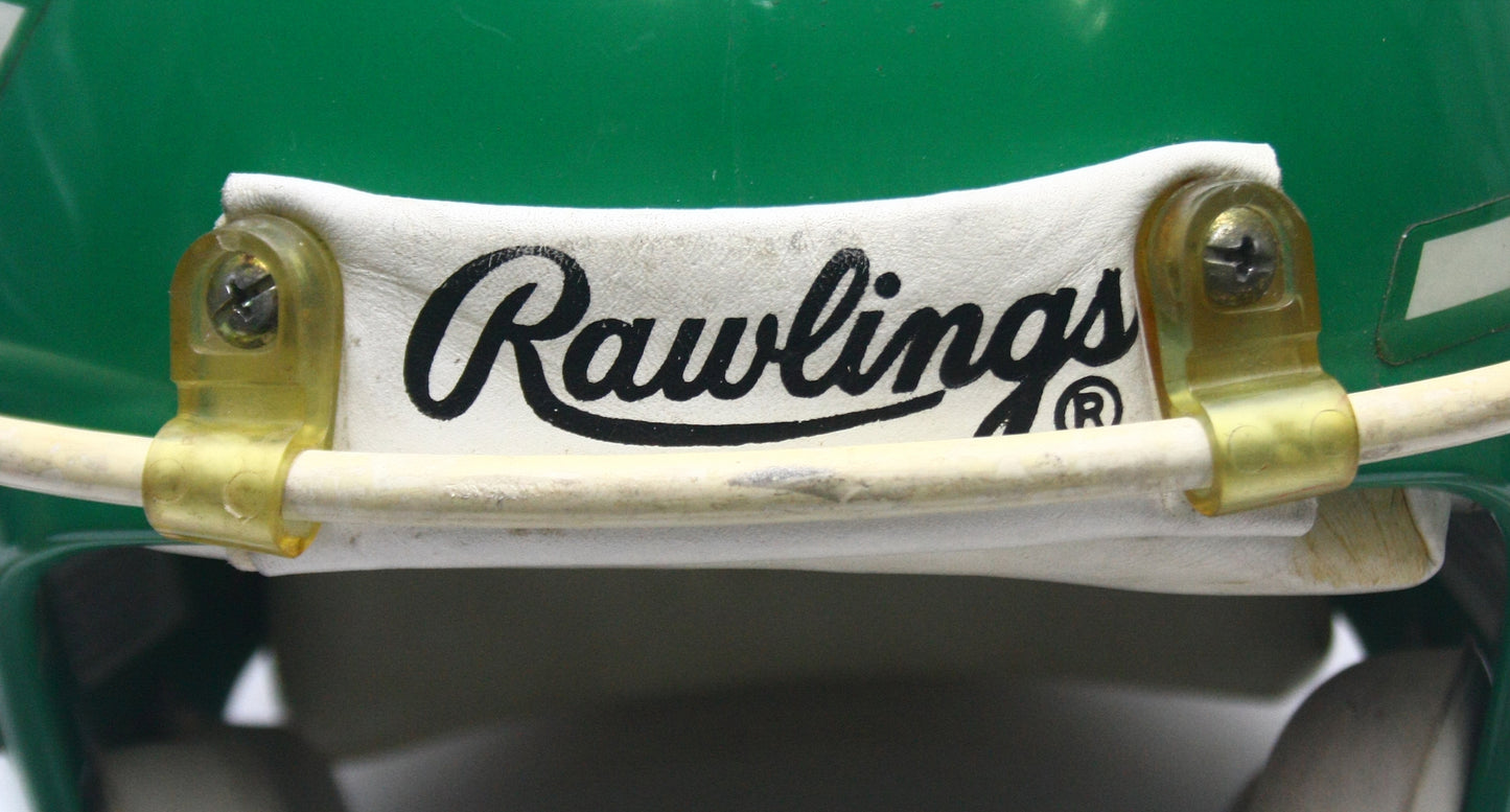 Vintage Game Used 1980s New York Jets Rawlings ANFL Football Helmet Size Large