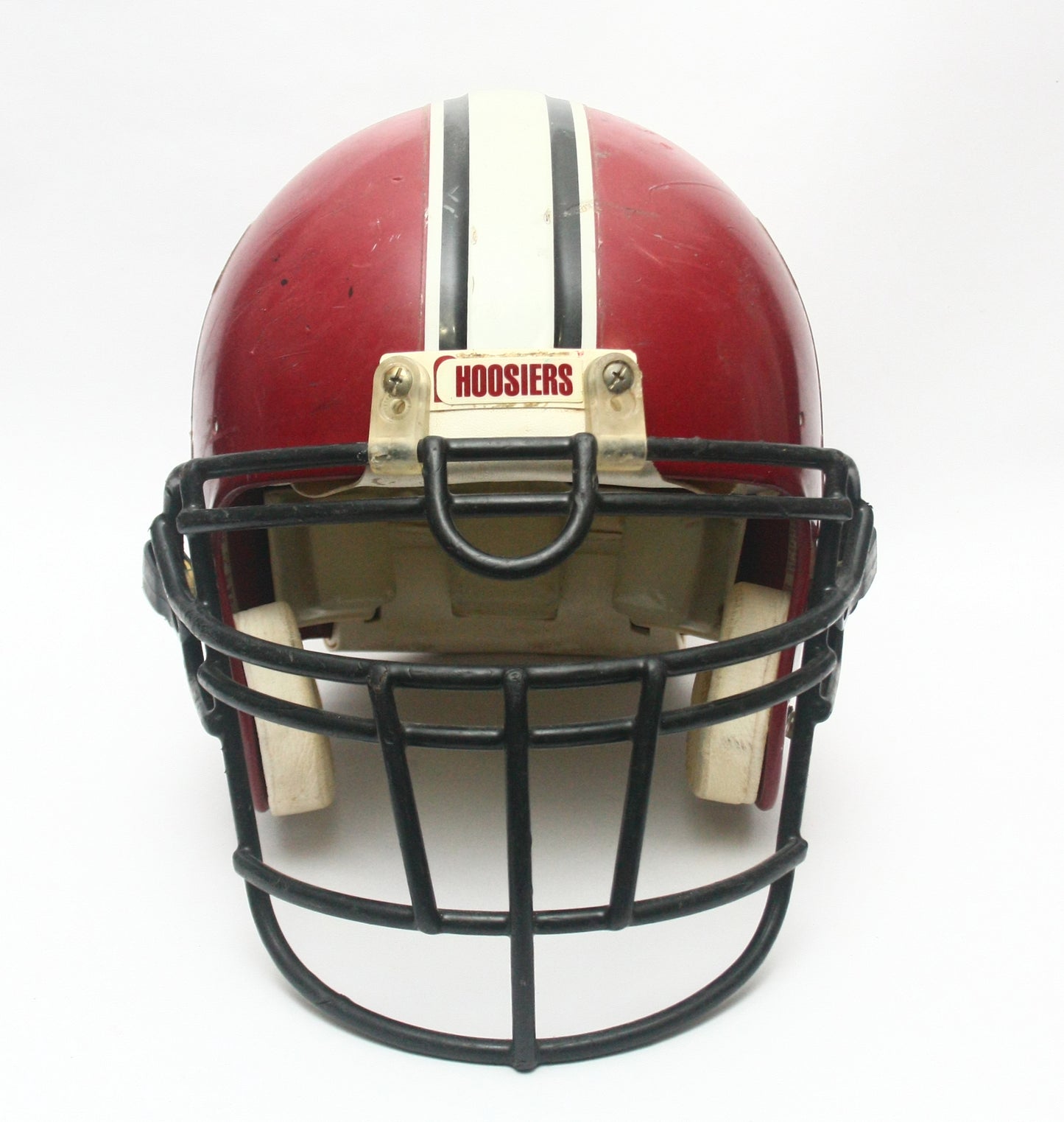 Vintage Game Used 1990s Indiana Hoosiers Riddell VSR 3 Football Helmet Size XL