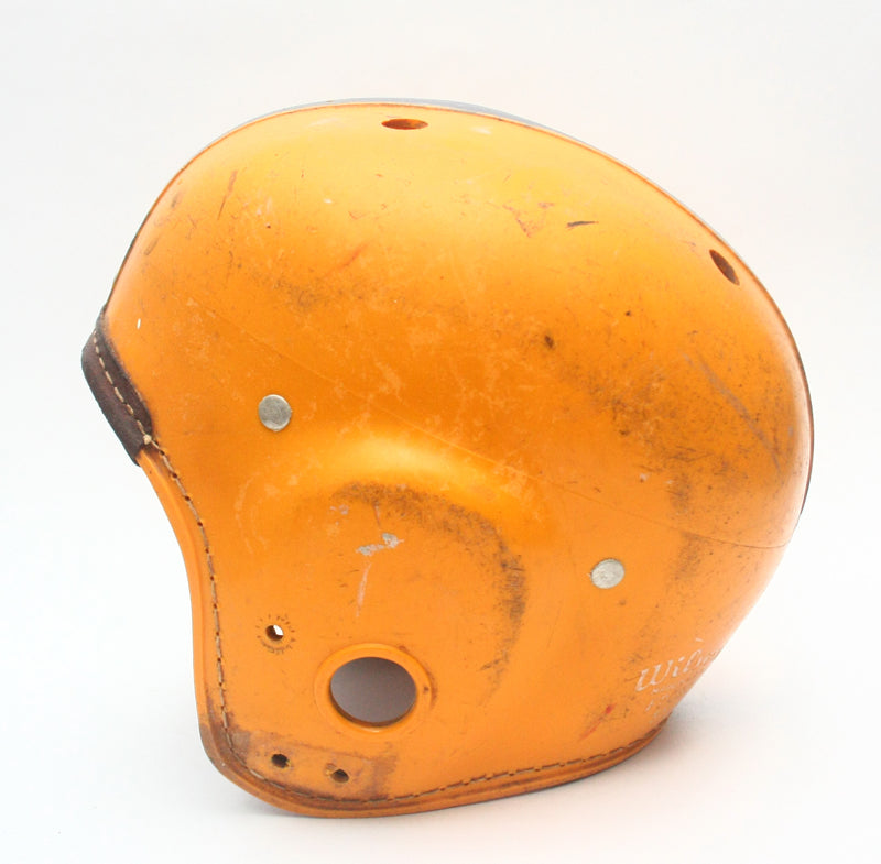 Vintage Game Used 1940s Wilson F2080 Pro League Football Helmet - Size SMALL