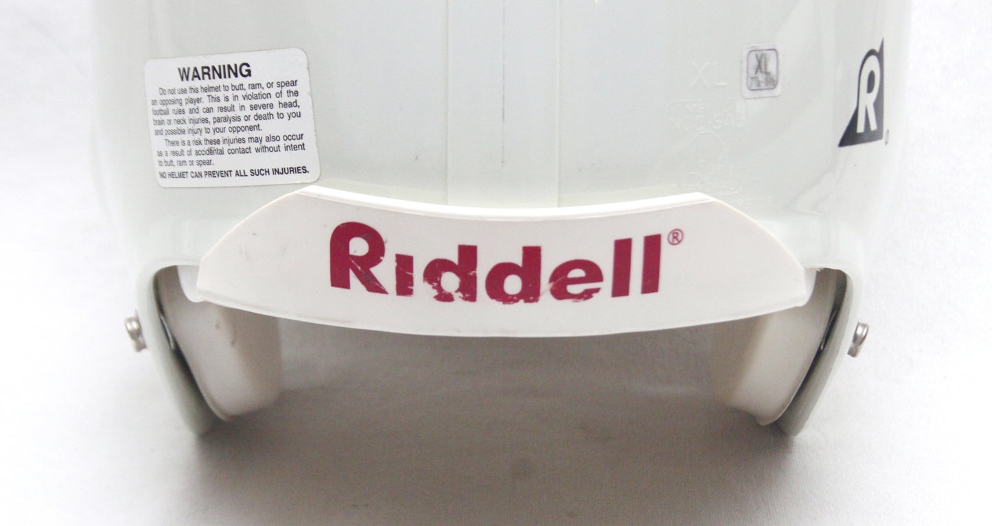 Rare NOS Tom Brady Style Riddell VSR4 XL Football Helmet with Small Ear Hole