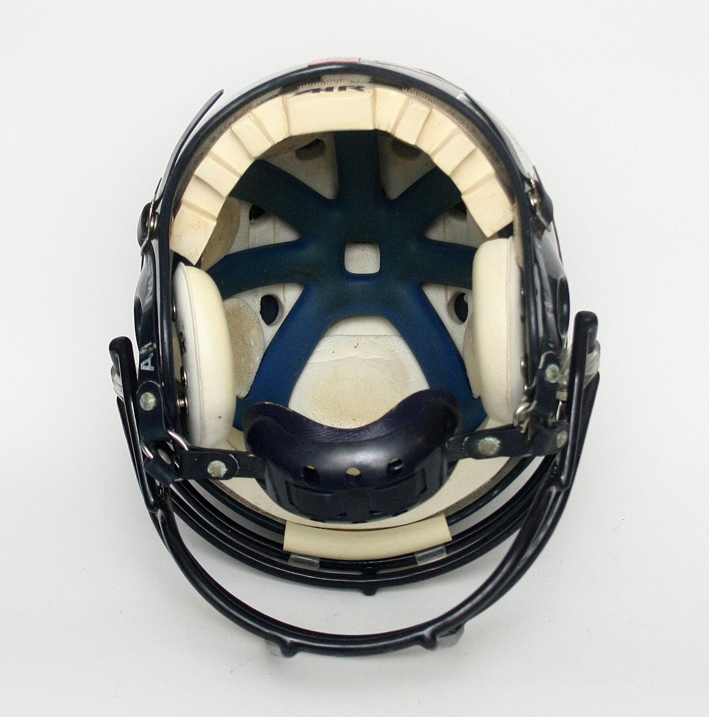 Game Used 2000 Eli Manning Style Ole Miss Rebels Football Helmet