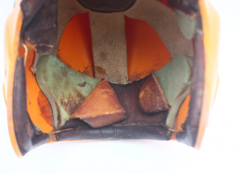 Vintage Game Used 1940s Wilson F2080 Pro League Football Helmet - Size SMALL