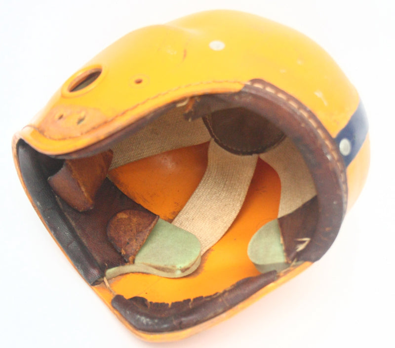 Vintage Game Used 1940s Wilson F2080 Pro League Football Helmet - Size SMALL