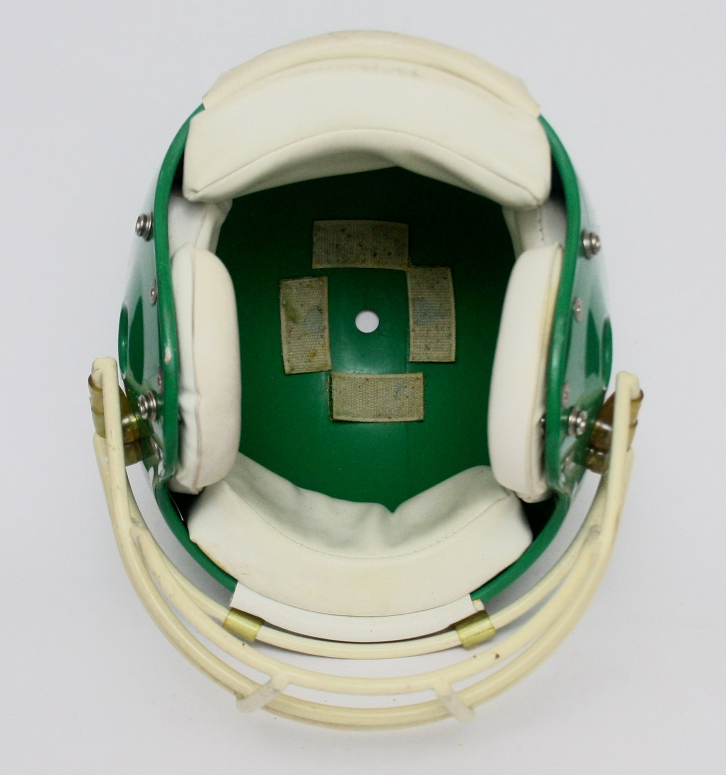 Vintage Game Used 1980s New York Jets Rawlings ANFL Football Helmet Size Large