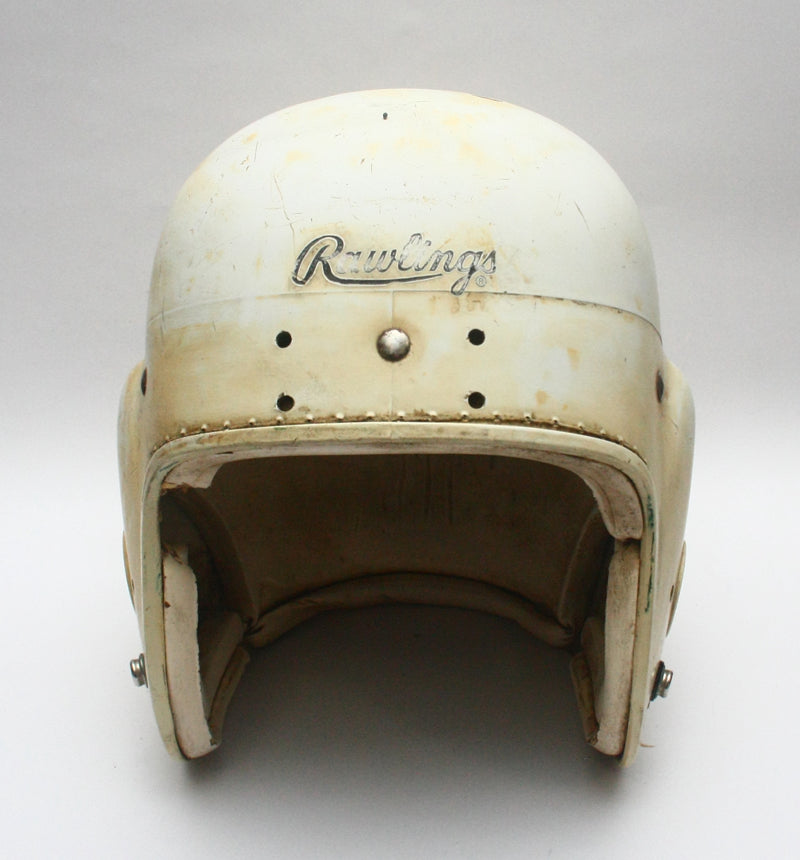 Vintage Game Used 1940s Rawlings Cy Co Lite HC25 Football Helmet - Size 6 3/4