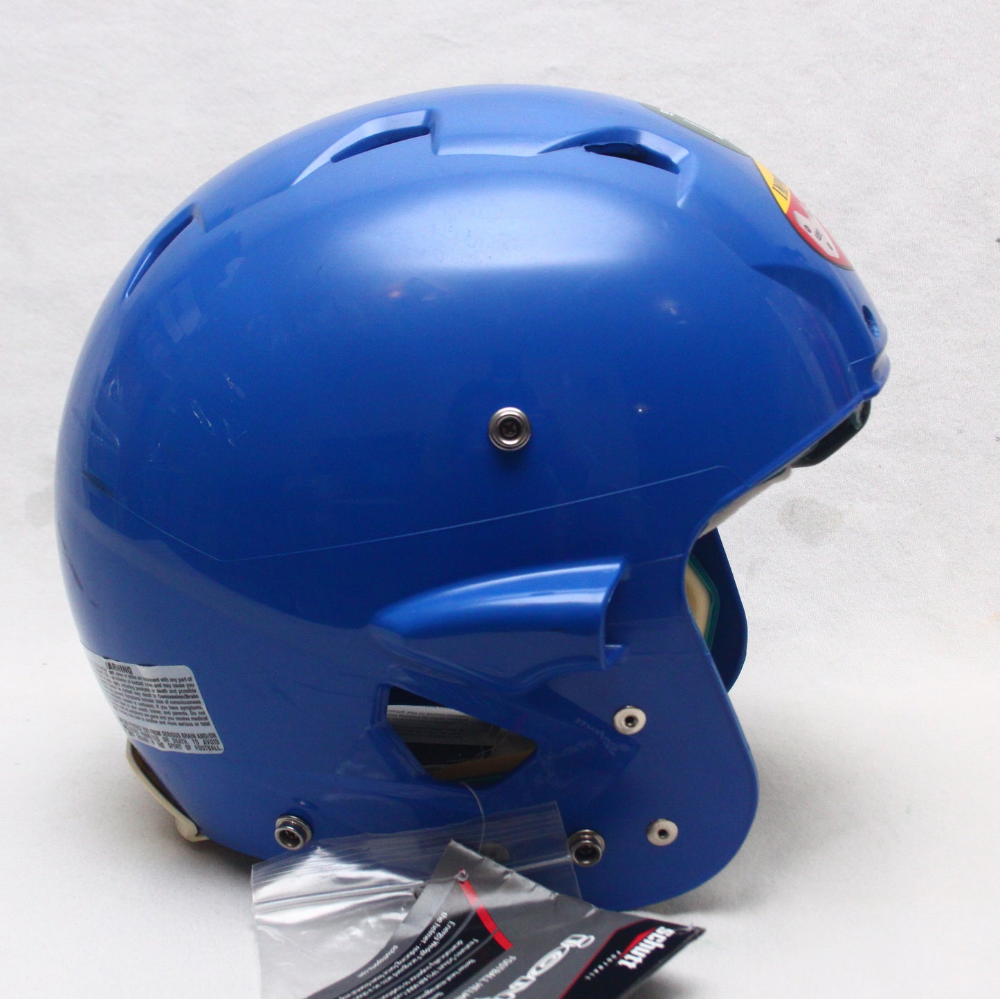 NOS / MINT Schutt Ion Youth Large Football Helmet - Royal Blue