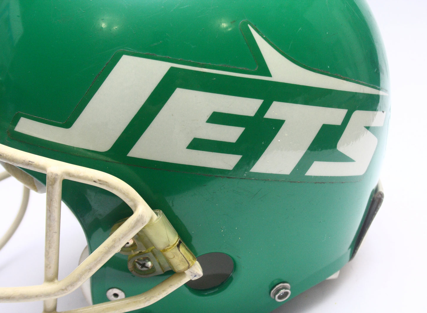 Vintage Game Used 1980s New York Jets Rawlings ANFL Football Helmet Size Large