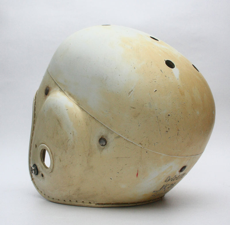 Vintage Game Used 1940s Rawlings Cy Co Lite HC25 Football Helmet - Size 6 3/4