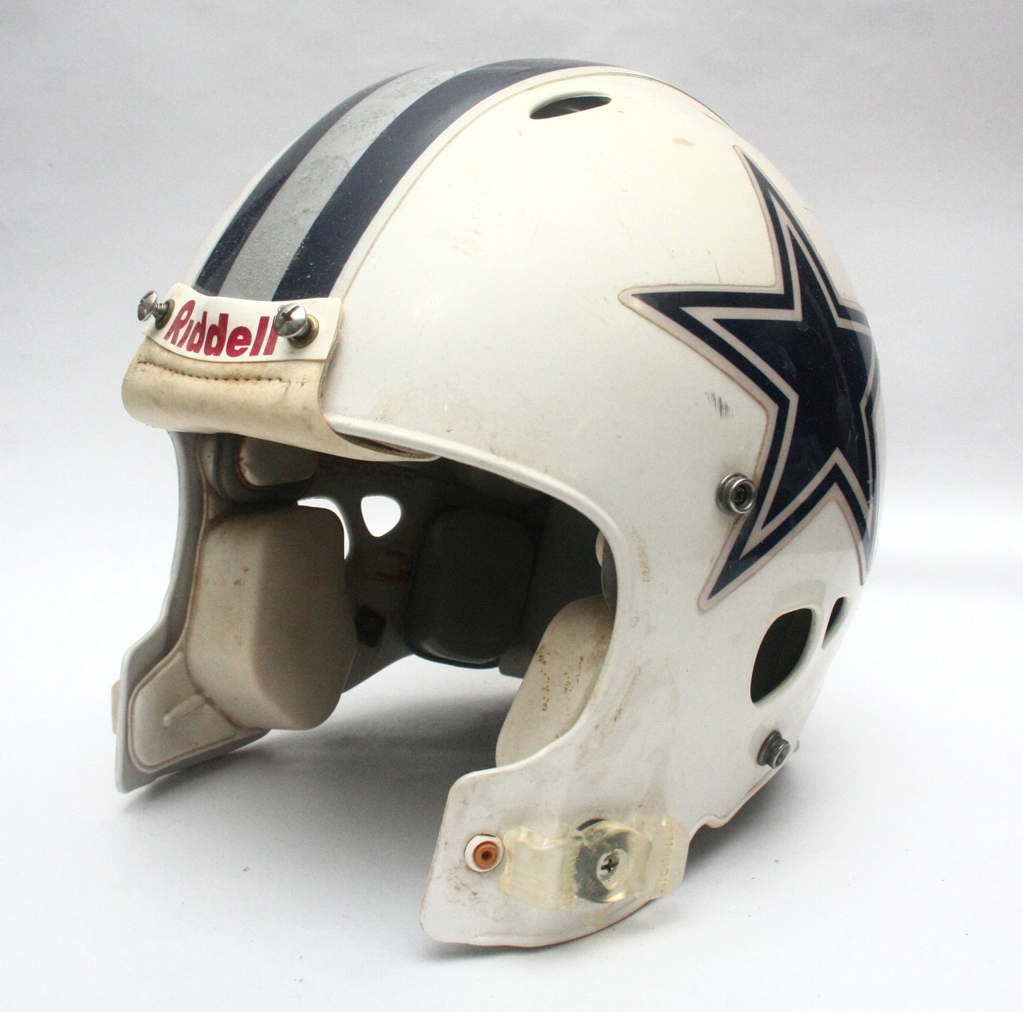 Vintage Game Used Riddell Revolution Small Youth Football Helmet