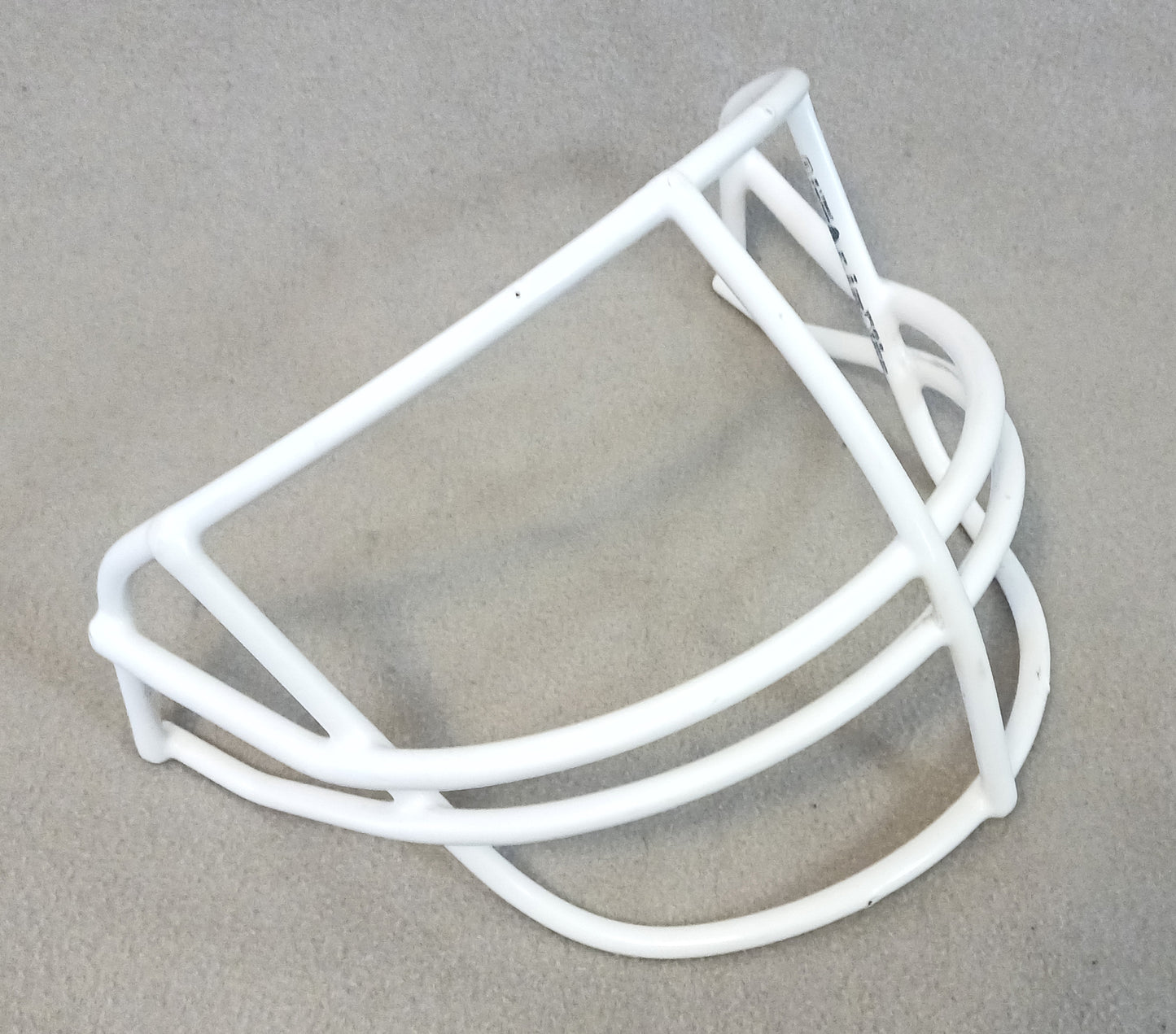 Rare 1990s White Schutt Super Pro NOPO Football Helmet Facemask- HID FHRC FHRC (187)