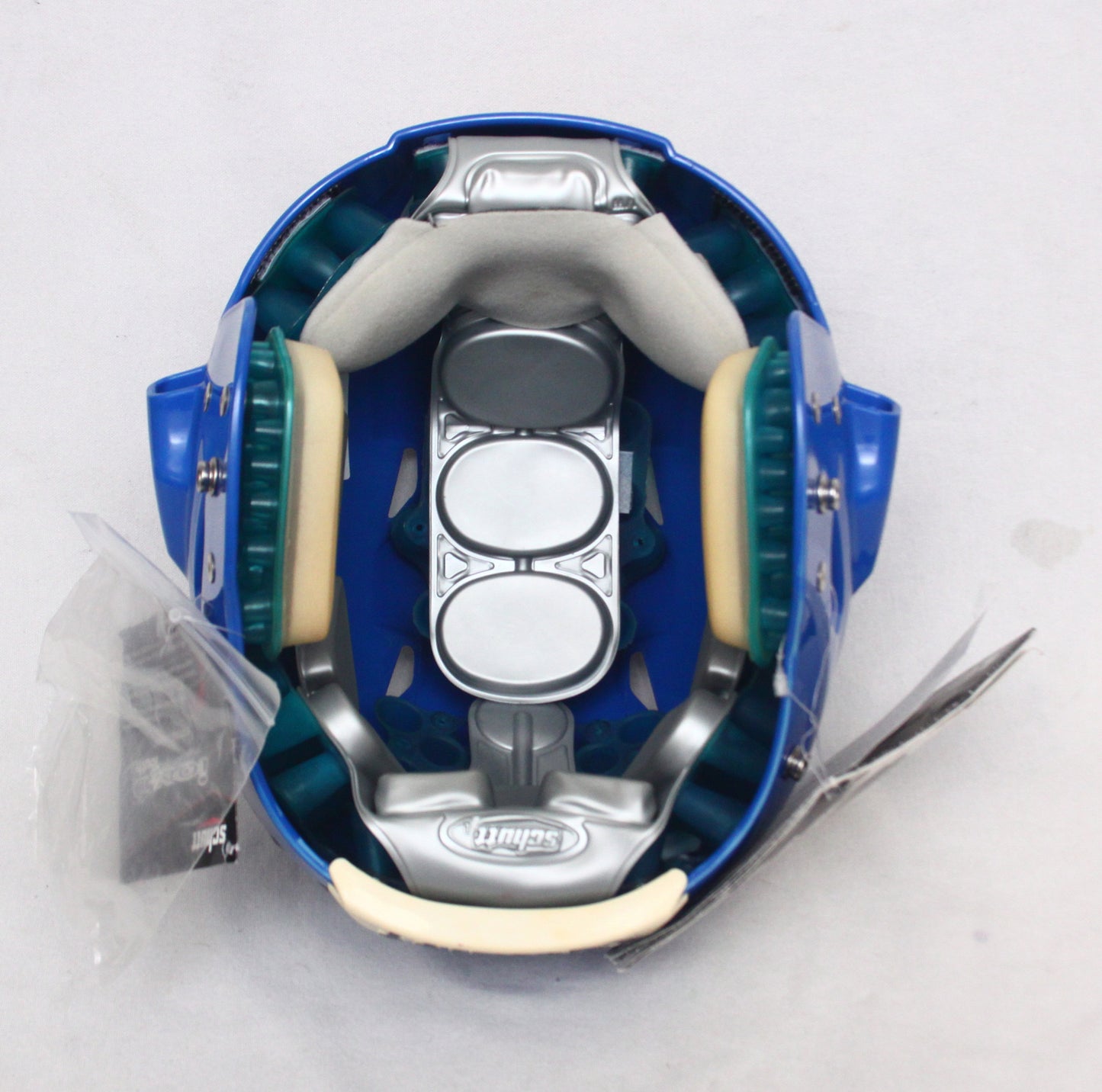 NOS / MINT Schutt Ion Youth Large Football Helmet - Royal Blue