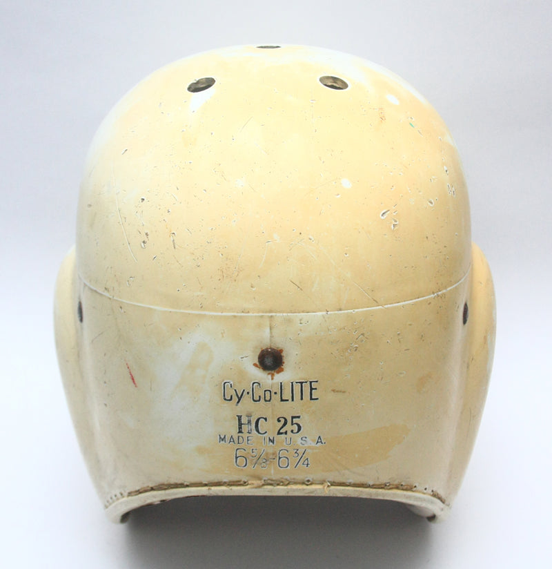Vintage Game Used 1940s Rawlings Cy Co Lite HC25 Football Helmet - Size 6 3/4
