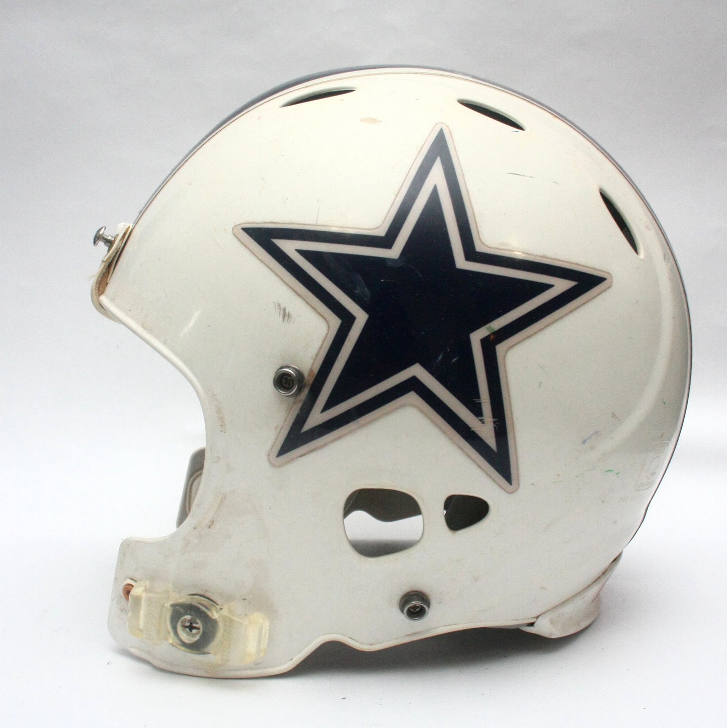 Vintage Game Used Riddell Revolution Small Youth Football Helmet