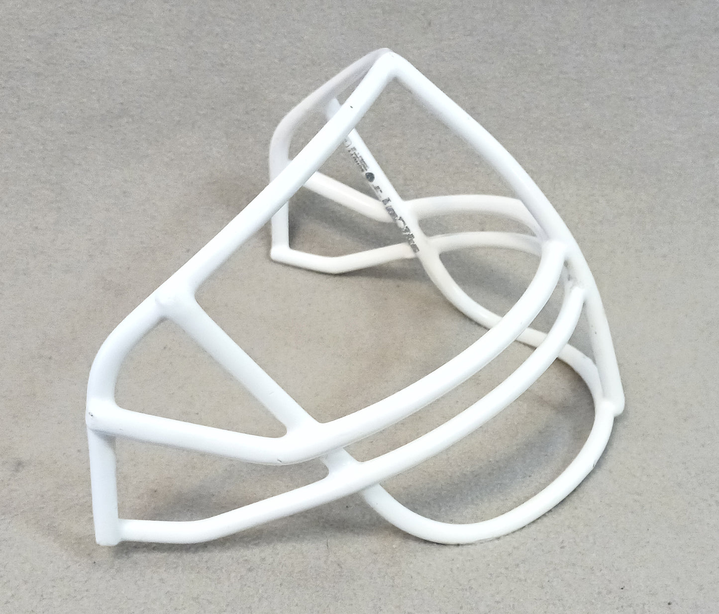 Rare 1990s White Schutt Super Pro NOPO Football Helmet Facemask- HID FHRC FHRC (187)