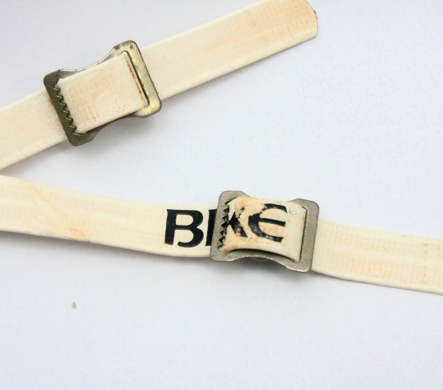 RARE Vintage 1970s 80s BIKE Two Point Soft Cup Football Helmet Chinstrap