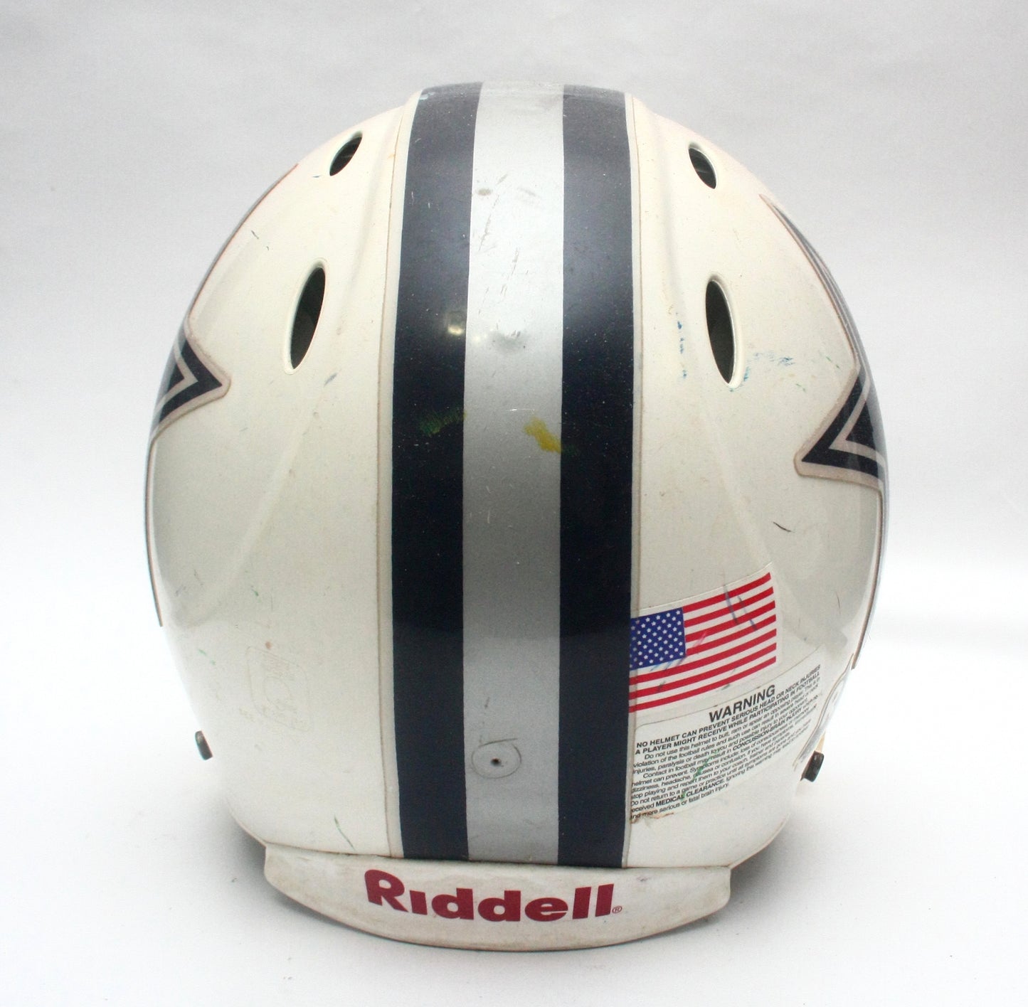 Vintage Game Used Riddell Revolution Small Youth Football Helmet