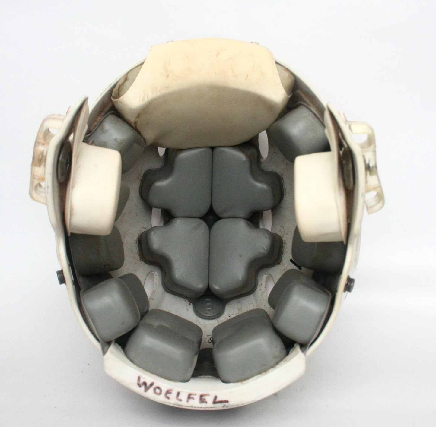 Vintage Game Used Riddell Revolution Small Youth Football Helmet