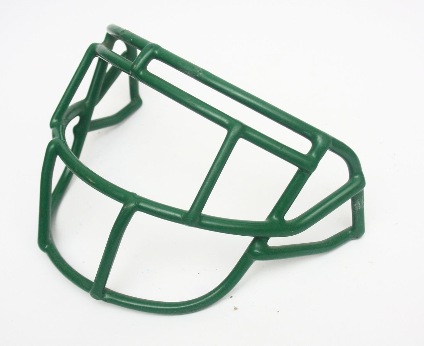 Vintage 1990s Game Used Schutt EGOP Football Helmet Facemask - Green
