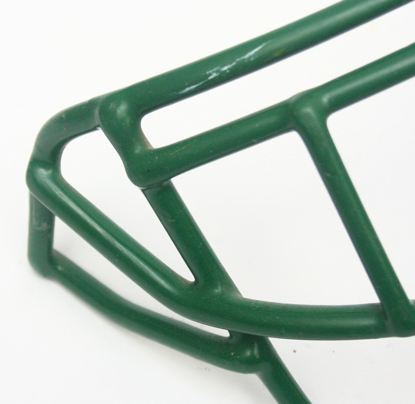 Vintage 1990s Game Used Schutt EGOP Football Helmet Facemask - Green