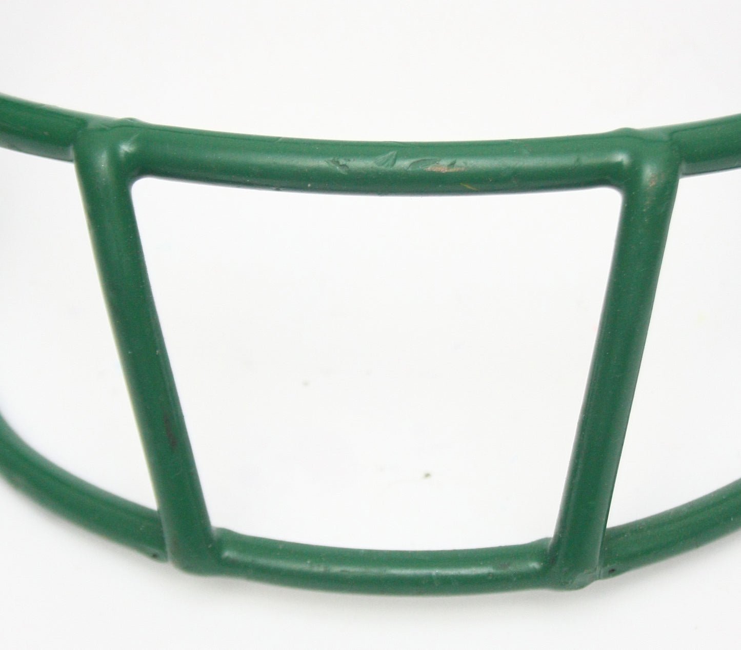 Vintage 1990s Game Used Schutt EGOP Football Helmet Facemask - Green