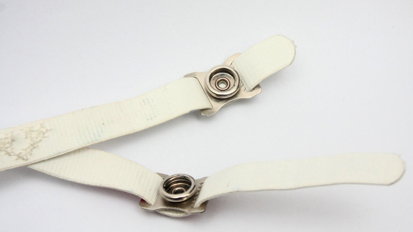 Vintage Game Used 1980s Riddell Low Hook 4 Point Football Helmet Chinstrap 1