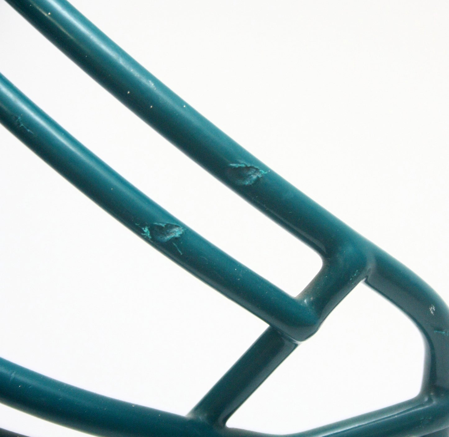 Game Used 2000s Miami Dolphins Teal Schutt SRJOP-DW Football Helmet Facemask