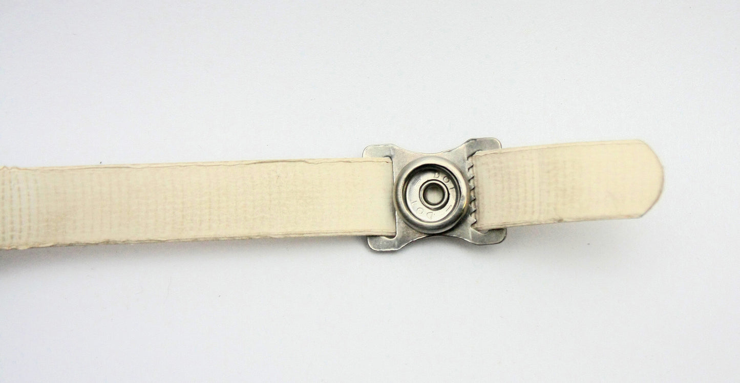 Vintage Game Used 1960s 70s Unbranded Two Point Football Helmet Chinstrap