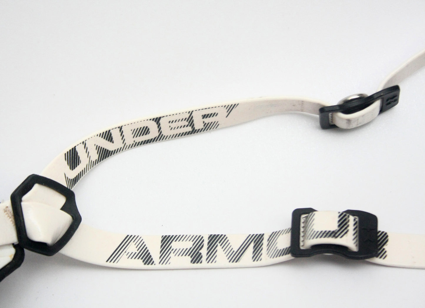 Game Used Under Armour High Hook Four Point Hard Cup Football Helmet Chinstrap