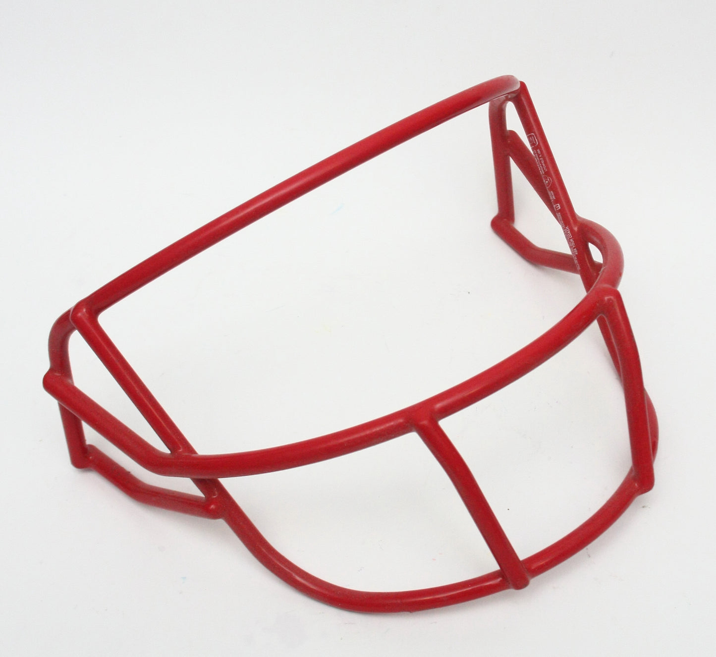 Rare Vintage Game Used 2000s Schutt OPO-SW Football Helmet Facemask - Scarlet
