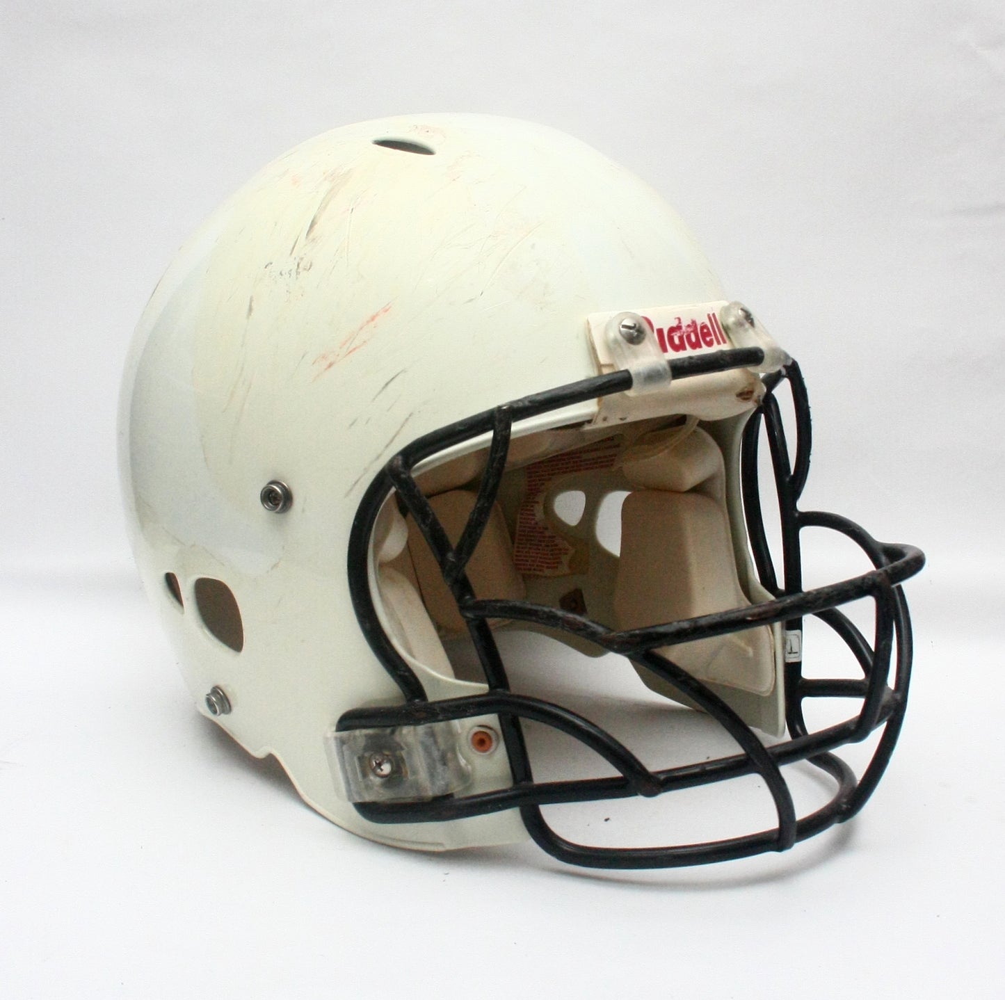 Vintage Game Used Riddell Revolution XL Football Helmet with Rare Facemask