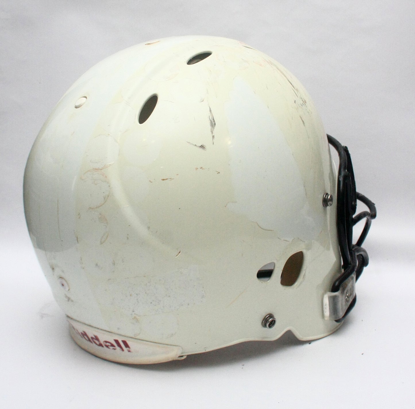 Vintage Game Used Riddell Revolution XL Football Helmet with Rare Facemask