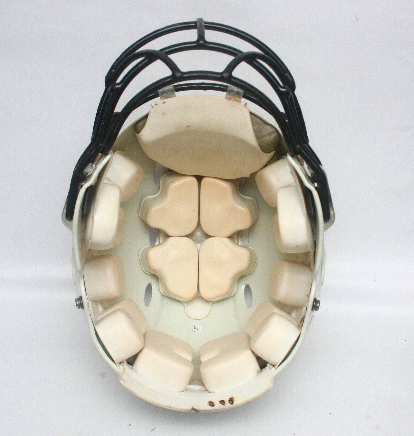 Vintage Game Used Riddell Revolution XL Football Helmet with Rare Facemask
