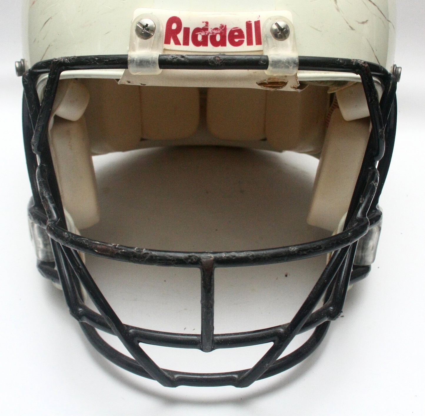 Vintage Game Used Riddell Revolution XL Football Helmet with Rare Facemask