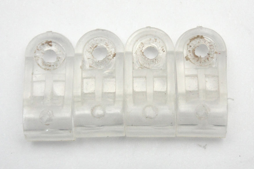 Vintage Game Used Schutt Football Helmet Facemask Clips