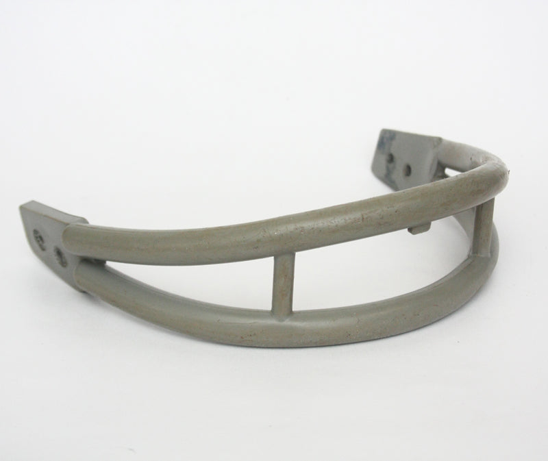 Vintage Game Used 1970s Riddell BD-9 Style Two Bar Football Helmet Facemask