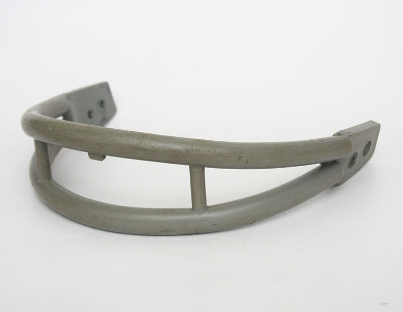 Vintage Game Used 1970s Riddell BD-9 Style Two Bar Football Helmet Facemask