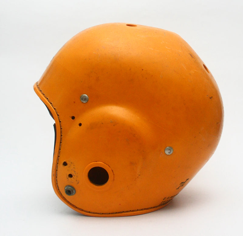 Vintage Game Used 1940s Wilson F2034 Pro Football Helmet - Size 7 1/8 - 7 1/4