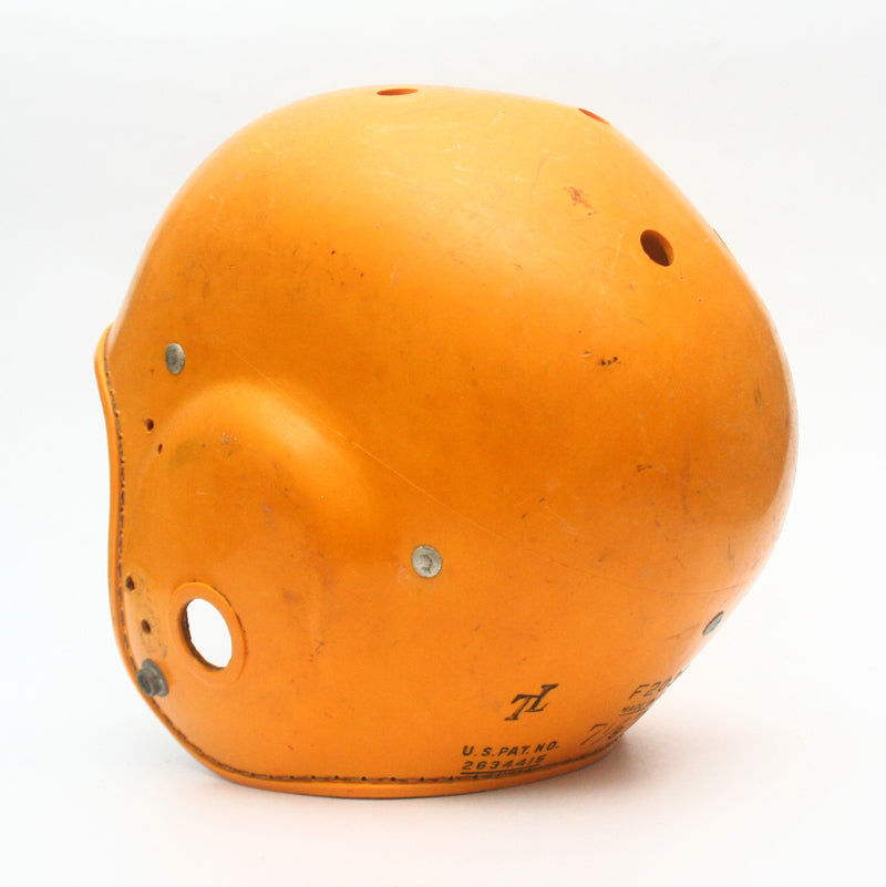 Vintage Game Used 1940s Wilson F2034 Pro Football Helmet - Size 7 1/8 - 7 1/4