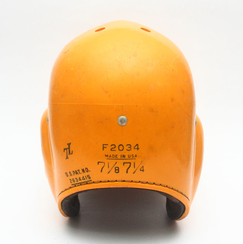 Vintage Game Used 1940s Wilson F2034 Pro Football Helmet - Size 7 1/8 - 7 1/4