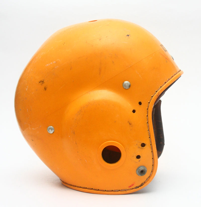 Vintage Game Used 1940s Wilson F2034 Pro Football Helmet - Size 7 1/8 - 7 1/4