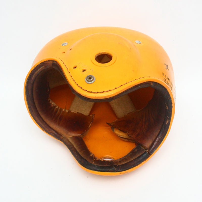 Vintage Game Used 1940s Wilson F2034 Pro Football Helmet - Size 7 1/8 - 7 1/4