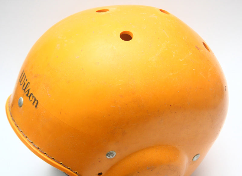 Vintage Game Used 1940s Wilson F2034 Pro Football Helmet - Size 7 1/8 - 7 1/4