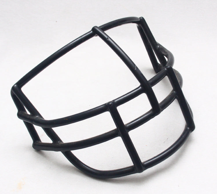Rare 1980s Black NJOP USFL Style Football Helmet Facemask